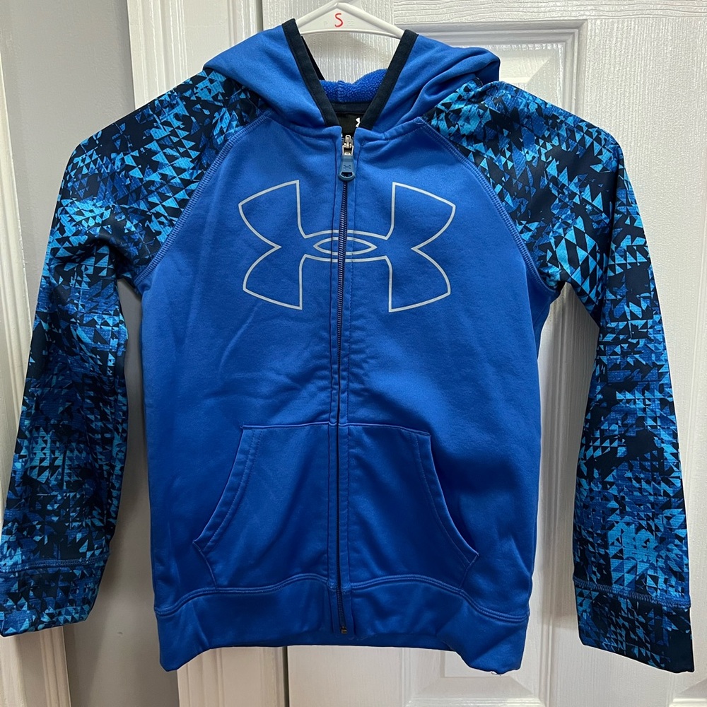 Under Armor Kids Full Zip Sweatshirt, Size 6